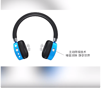 PuroQuiet- PLUS儿童耳机头戴式 主动降噪无线蓝牙飞机学习